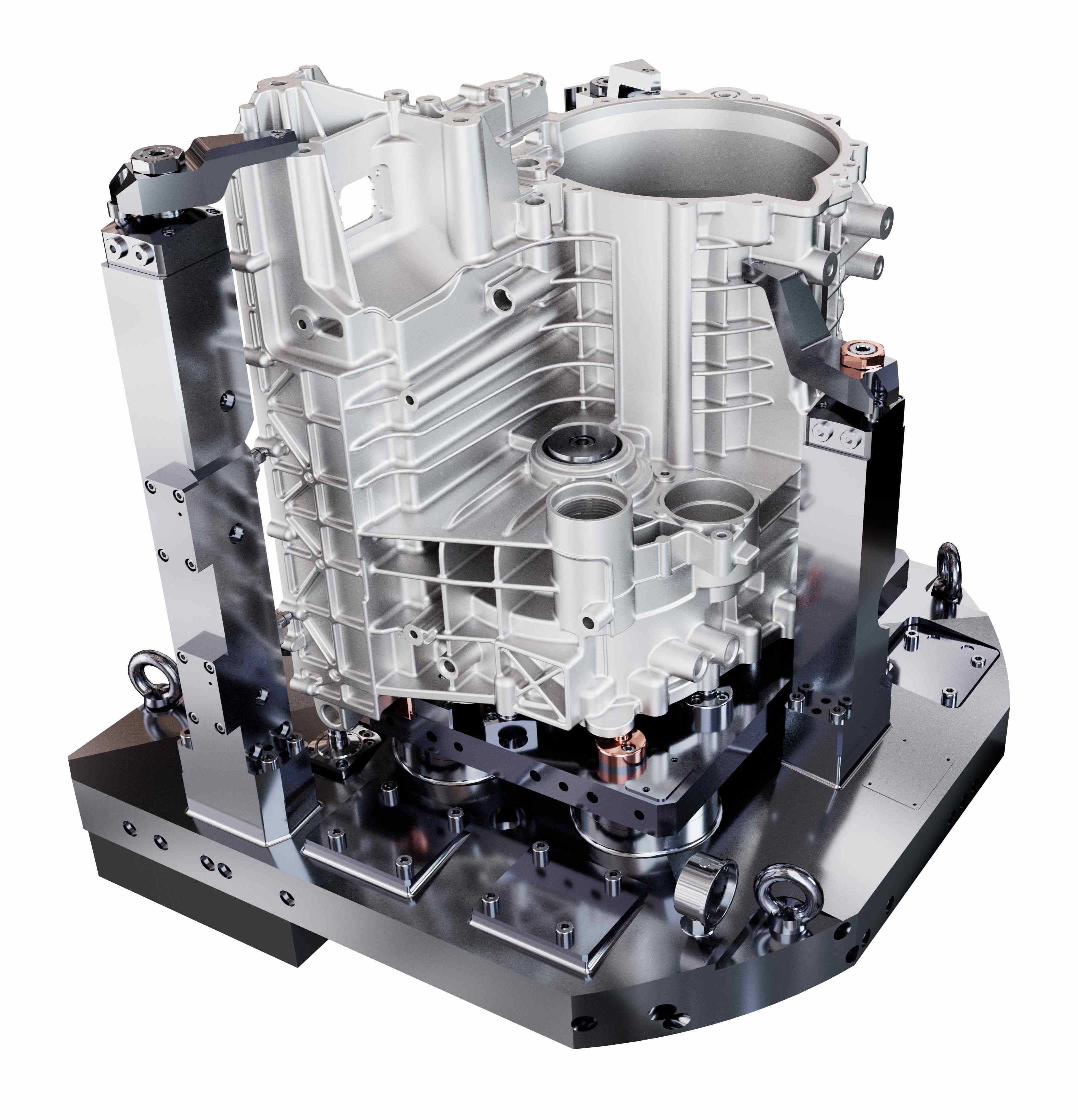 五轴加工中心夹具